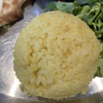 タンドールバル カマルプール - ターメリックライス