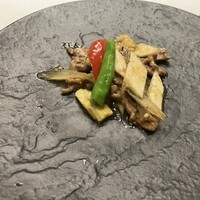 揚州名菜 秦淮春 - 牛フィレ肉の黒胡椒炒め