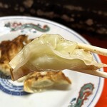 新ちゃん - ぎょうざ　ツルンとした包面