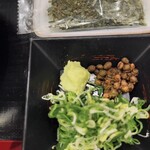 東京竹葉亭 - この薬味が最高なのよ