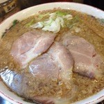 Nakataya - 背油…やっぱり醤油替えた方がいいよ。どうしいてもきじょっぱい。「曙」醤油にやられてるって感じ。