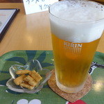 かもめカフェ - 生ビール：６００円