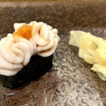 にぎりの一歩 - 白子軍艦