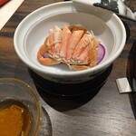 割烹 清風 - 香箱がに甲羅盛