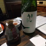 割烹 清風 - 庭のウグイス