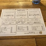 ハルダモンカレー - メニュー