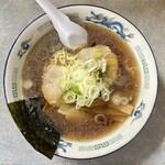 文ちゃんラーメン - だしそば(850円)
