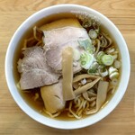 高長まるしげ - 煮干中華そば 中(850円)