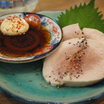 博多串焼きバッテンよかとぉ - 地鶏の厚切り生ハム ハーフ