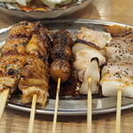 博多串焼きバッテンよかとぉ - 串焼き5本盛り