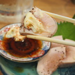 博多串焼きバッテンよかとぉ - 地鶏の厚切り生ハム