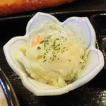 紋別 - Ｃランチ　１０００円　ポテトサラダ　【　２０１４年５月　】