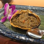 ひょうたん寿司 - かに味噌甲羅焼