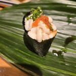 ひょうたん寿司 - 追加のたら白子軍艦