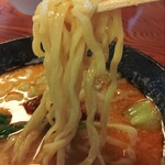 麺屋○文 - モッチリ太麺