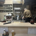 平八 - 大将の背中。渋い