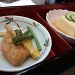 四十萬亭 - レディースランチ 煮物と玉子豆腐