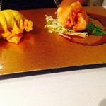 文菜華 - 前菜/マヨが苦手な倅の為に海老は甘酢和え