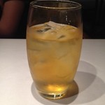 文菜華 - アイス烏龍茶/グラスがいい形です