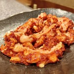 杏樹亭 岸根店 - 「ホルモンみそダレ（税込￥950）」