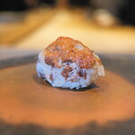 鮨 三心 - そのセコ蟹をモリモリで握って。