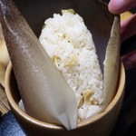 甚内旅館 - 筍ご飯