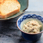 ヤキソバスタンドバイミー餃子とうどん - いぶりがっこのクリームチーズ