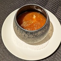スーツァンレストラン陳 横浜店 - 本日のフカヒレ入りスープ