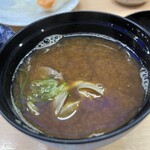 寿司本家 - あさり赤だし