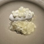 茶禅華 - 洋梨　ココナッツのアイス　タピオカと洋梨のソース
