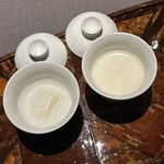 茶禅華 - 杏仁豆腐　冷　温　二種類