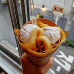 クレープ えんどう - カスタード生クリーム♡にゅるるんカスタードクリーム