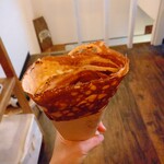 クレープ えんどう - レモンバターシュガー、この生地の端っことか愛おしい♡