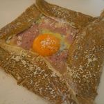 taverna Albero - ガレットランチ ￥1,280のガレット 2014.5