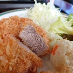 カフェ レストラン 梅昇 - 日替わりランチ(税込1,000円)(ヒレカツとキスフライ)