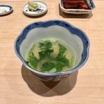 鮨 はしもと - 鯛と貝の出汁
