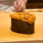 鮨 はしもと - 根室馬糞雲丹