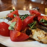 トラットリア フランコ - ディナーで食べたお魚ロースト　お野菜も美味しいです