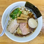 ラーメン いいかお - 天然醸造醤油ラーメン 味玉入り(1,000円)