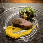 フィオッキ - 南イタリア料理　ぶりにみかんのソース、綺麗な優しいお野菜　香りで始まり、美味しさに驚きながらいただきました