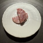 フィオッキ - サラミ　香りがガツンと来て、この上なく美味しい