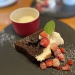 赤いトタン屋根の猫 - 