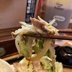 普通の食堂いわま - 肉野菜炒めも美味い