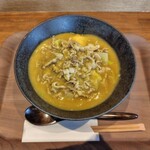 麺処 夢幻 - 料理写真:夢幻かれーうどん(肉増し)