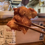 普通の食堂いわま - 唐揚げもデカいのだ