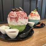 南アルプス八ヶ岳 天然氷のかき氷 ふわりひめ - 