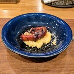 La Stalla - 蛸のヴァポーレにポレンタ。今日の仕込み大変すぎたろ