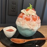 南アルプス八ヶ岳 天然氷のかき氷 ふわりひめ - 