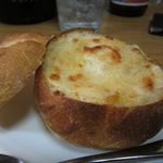 つくし - パン詰めグラタン2014/05