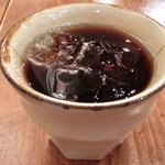 Tsubame Shokudou - 今週のランチ 900円 の有機アイスコーヒー